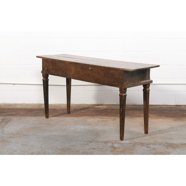 Brazilian Peroba Wood Console, 19th C. For Sale In Atlanta - Image 6 of 13