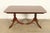 Drexel Georgian Mahogany Double Pedestal Extension Dining Table, Newly Refinished For Sale In South Bend - Image 6 of 15