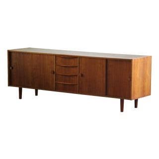 Mid-Century Danish Lowboard in Teak, 1960s For Sale