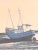1950s 1950s Provincetown Harbor Fishing Boat Print, Framed For Sale - Image 5 of 7
