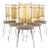 Arthur Umanoff for Shaver Howard Mid Century High Back Dining Chairs - Set of 6 For Sale