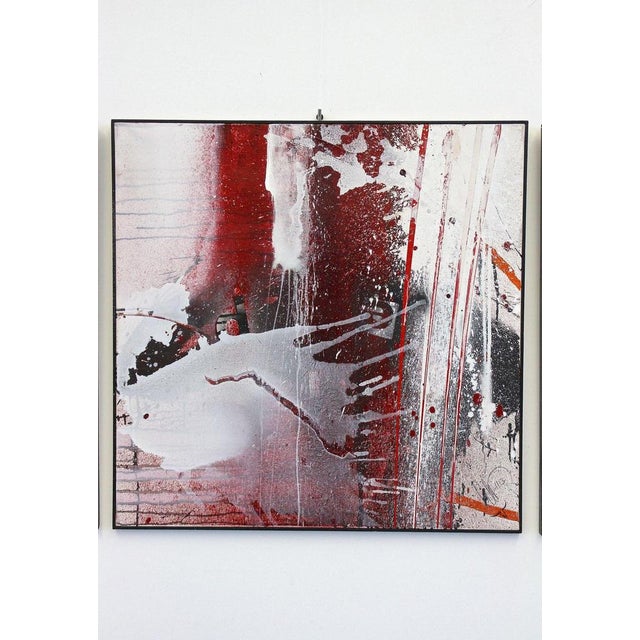 Der Tod Redet, Abstract 6-Part Composition, 2013, Acrylic on Canvases, Set of 6 For Sale - Image 7 of 10