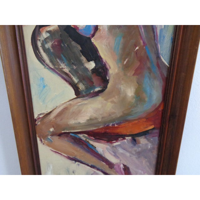 1970s Oil on Canvas, 1970s, Framed For Sale - Image 5 of 14