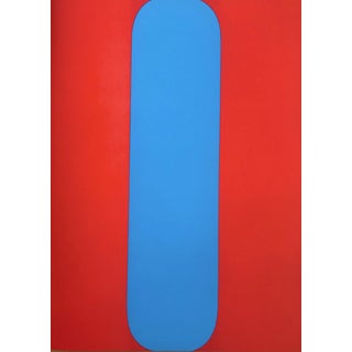 1964 Ellsworth Kelly Original Lithograph Derriere Le Miroir Dm03149 For Sale