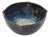 Studio Pottery Bowl Signed by Artist in Blue, Purple & Gold Glaze – 7" Wide For Sale