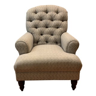 Ralph Lauren Custom Upholstered North Hall Chair For Sale