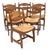 Chairs by Guillerme and Chambron, 1950s, Set of 6 For Sale - Image 10 of 10