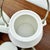 Contemporary Frustum Japanese Mino Ware Ceramic Teapot & 2 Cup Set- 3 pcs For Sale - Image 4 of 6