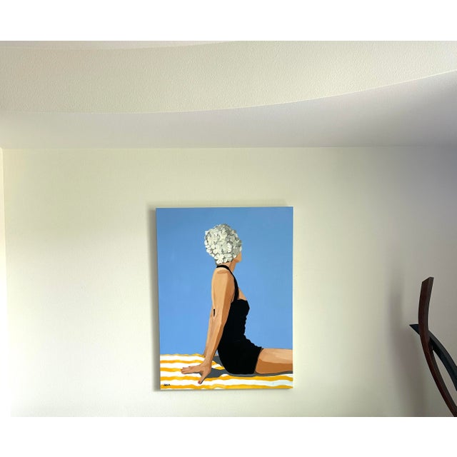 "Hydrangea" Original Modern Oil Painting, by Jennifer Hohlfelder For Sale In Denver - Image 6 of 10