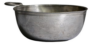 Antique Swedish Cup or Drinking Vessel in Pewter, 1850s
