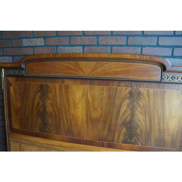 Early 20th Century Antique French Regency Full/Queen Headboard For Sale - Image 5 of 5