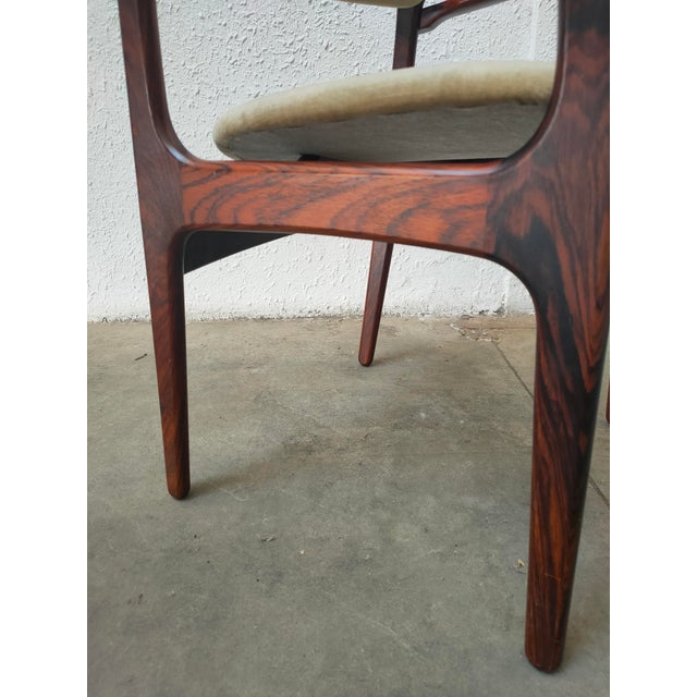 Mid-Century Chairs from Erik Buck, 1970, Set of 10 For Sale - Image 11 of 15