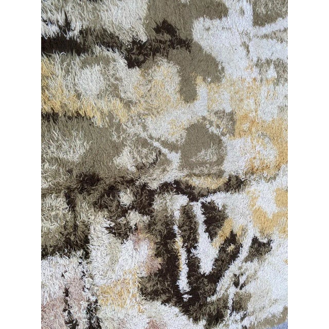 Scandinavian Rug, 1970s For Sale - Image 4 of 18