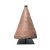 A thickly woven rain hat worn by women of the Lugbara and Mangbetu tribes. Tight and intricate weaving topped with a woven...