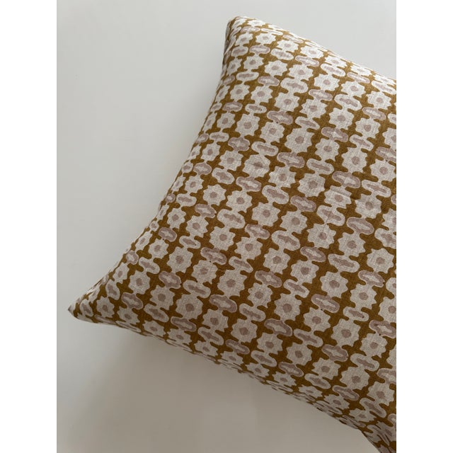 New, never used 19"x19" knife edge double sided decorative pillow cover with zipper enclosure. Fabric: Walter G Textiles...