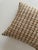 New, never used 19"x19" knife edge double sided decorative pillow cover with zipper enclosure. Fabric: Walter G Textiles...