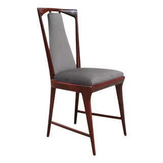 Mid-20th Century Set of Six Dining Chairs by Osvaldo Borsani For Sale