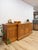 Antique Style Oak Office Credenza With Locking Doors and Finished Back For Sale - Image 17 of 17