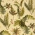 Sample- Schumacher Les Fougeres Fabric in Antique For Sale
