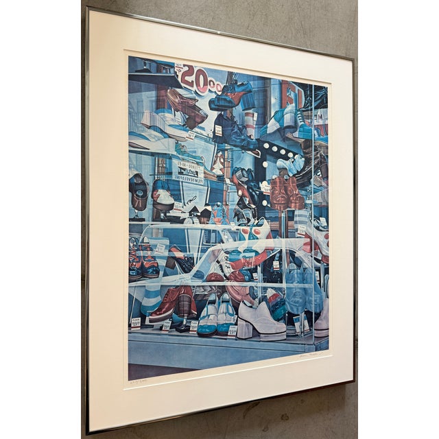 "New Shoes" Limited Edition Lithograph by Don Eddy From 70's For Sale - Image 4 of 11