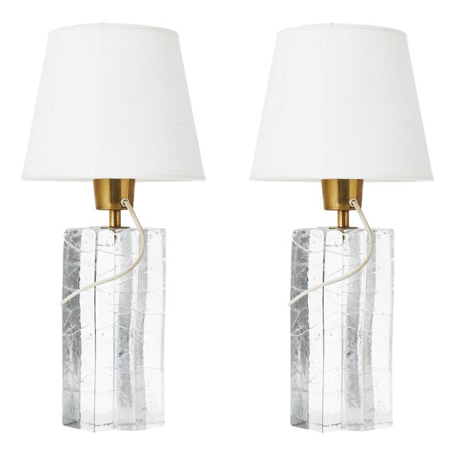 Arkipelago Table Lamps by Timo Sarpaneva for Ittala, Sweden, 1960s, Set of 2 For Sale
