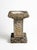 English Regency Style Weathered Cast Stone Birdbath With Celtic Knot Pedestal For Sale - Image 4 of 10