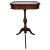 Brown Neoclassical Italian Walnut Inlay Octagonal Tripod Side Table, 1950s For Sale - Image 8 of 8