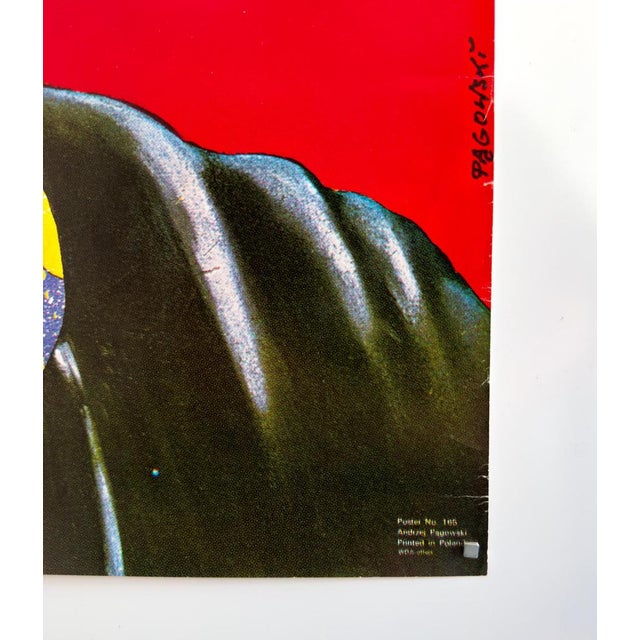 Clown Original Olympic Poster by Andrzej Pągowski, 1983 For Sale - Image 6 of 9