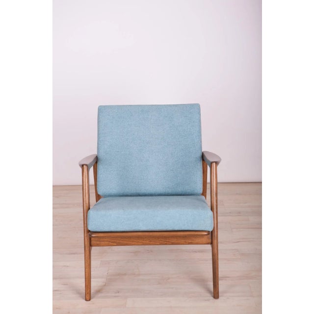 Mid-Century Modern 300-139 Armchair from Swarzędzka Factory, 1960s For Sale - Image 3 of 14