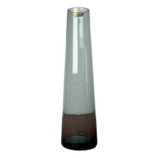 Mid-Century Modern German Crystal Glass Vase from WMF, 1960s For Sale