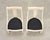 Maitland - Smith Pair of Maitland Smith Attributed Tessellated Stone Gondola Chairs For Sale - Image 4 of 18