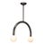 Not Yet Made - Made To Order Regina Andrew Happy Steel Pendant, Small, Oil Rubbed Bronze For Sale - Image 5 of 10