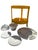 Plastic Vintage 1960s Tiara Casa Space Age Yellow & White Bar Cart / Serving Trolley, Attributed For Sale - Image 7 of 9