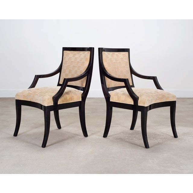 Set of Ten Sally Sirkin for J. Robert Scott Tuscany Dining Chairs For Sale - Image 11 of 18