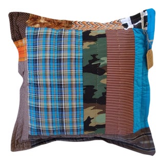 Handmade Quilted Pillow For Sale