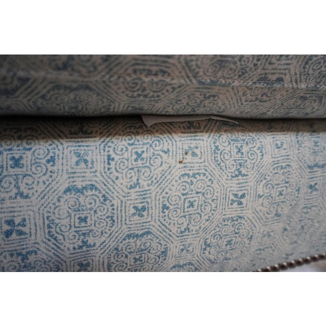 Upholstered Armchair in the Lola Sky Blue by Cisco Home For Sale - Image 10 of 12
