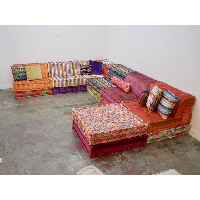 14-Pc Mah Jong Missoni Composition by Hans Hopfer for Roche Bobois