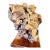 Exceptional Early 20th Century Olivewood Root Architectural Sculpture of Ancient Jerusalem For Sale