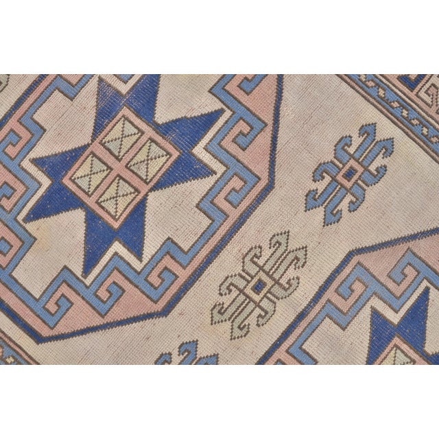 Antique Oushak Floral Carpet For Sale In Phoenix - Image 6 of 9