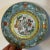 Chinoiserie Antique 19th Century Chinese Export Porcelain Famille Rose Plates Decorated With Court Scenes, the Borders With Bats - a Pair For Sale - Image 3 of 10