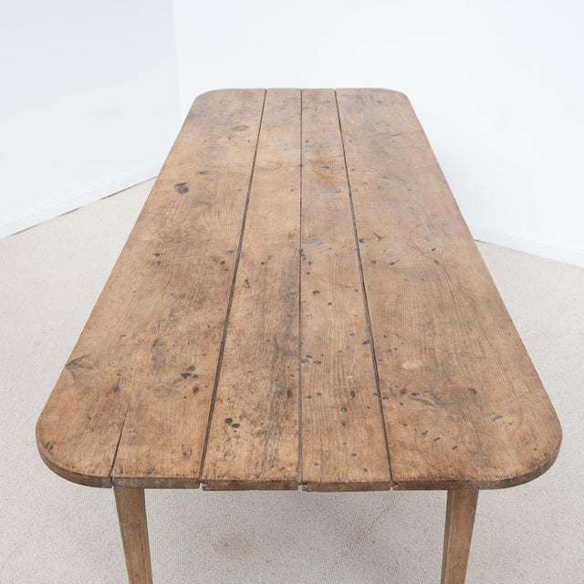 Antique 19th Century Farmhouse Oak Table, France For Sale - Image 11 of 12