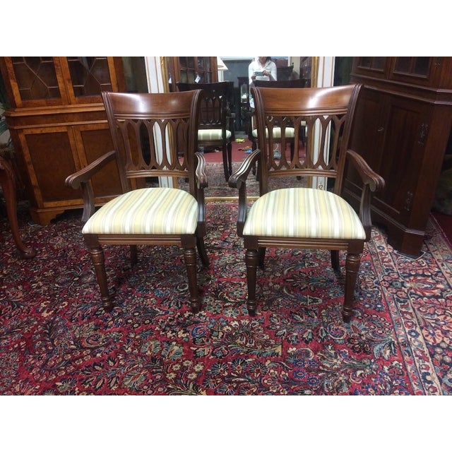 2000 - 2009 Vintage Arm Chairs, Nichols & Stone Furniture, the Pair For Sale - Image 5 of 11