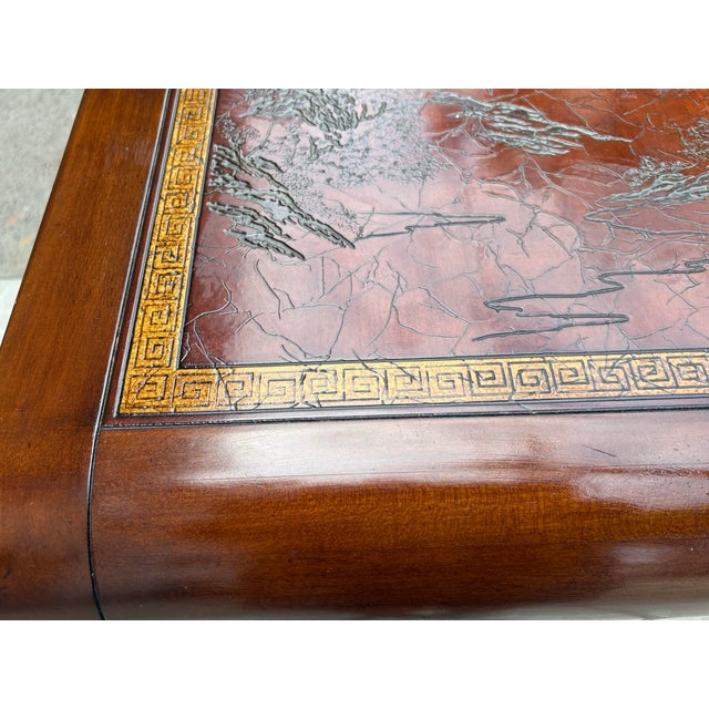 Drexel Heritage Drexel Heritage Mid-Century Vintage Chinoiserie Dining Table For Sale - Image 4 of 11