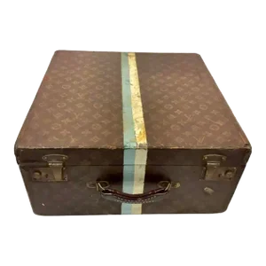 Antique Louis Vuitton Monogram Cube Trunk
