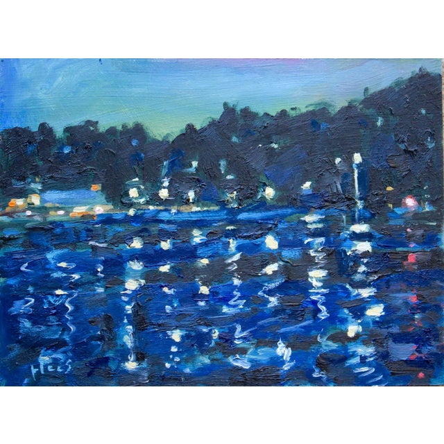 Ivar’s at Coulon Park, Expressionist Oil Painting For Sale