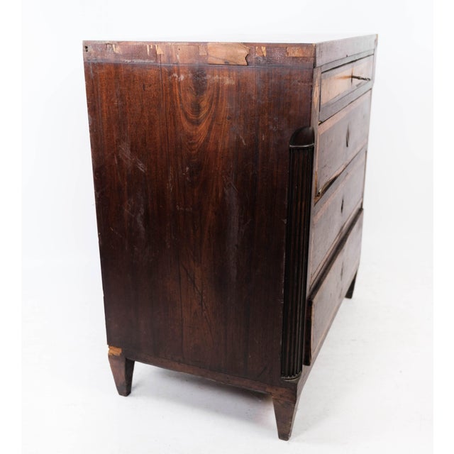 Mahogany Chest of Drawers by Louis Seize For Sale - Image 11 of 15