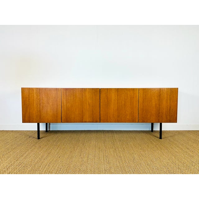 Scandinavian Minimalist Teak Sideboard, 1960s For Sale - Image 17 of 17