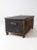 Antique Black Woven Canvas Trunk For Sale - Image 4 of 17