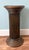 Wood 1970's Gabriella Crespi Style Pencil Reed Rattan Pedestal Plant Stand / Display Column – Coastal / Organic Modern / Boho Chic For Sale - Image 7 of 10