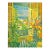 Mid Century Neo Impressionist Floral Window Scene by Scottish Artist William Grimaud For Sale